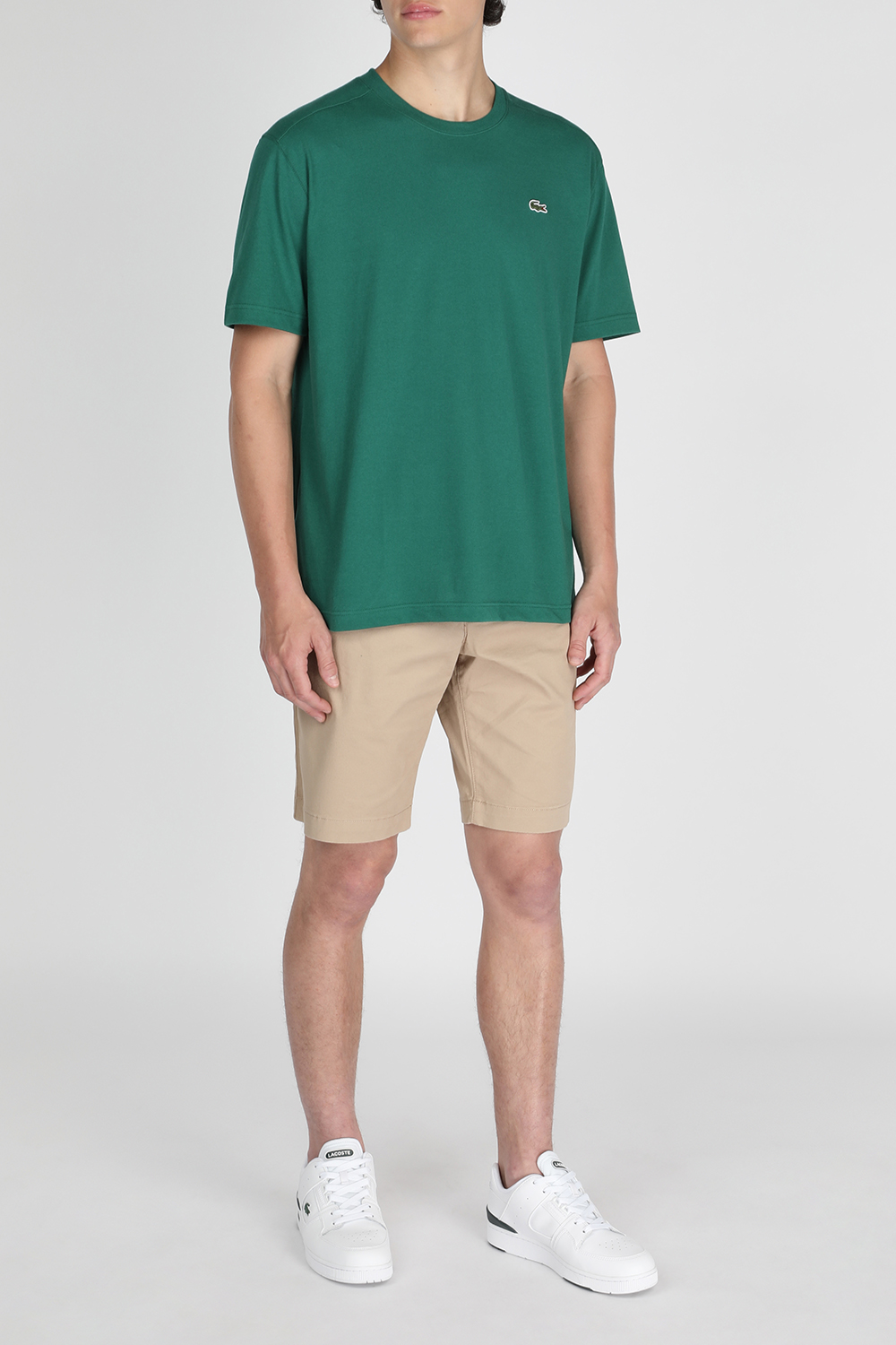 Crew Neck T-Shirt in Green